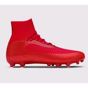 UNDER ARMOUR HIGHLIGHT 2 MC KNIT RED FOOTBALL CLEATS MEN'S SIZE 12 NEW